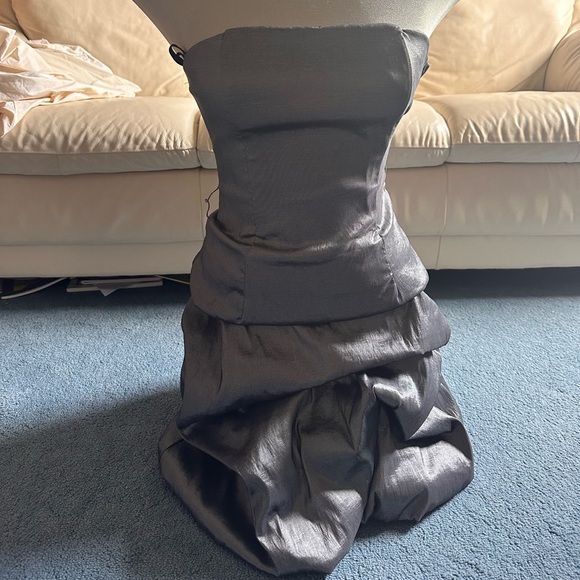 Grey Cocktail Dress - Picture 1 of 4